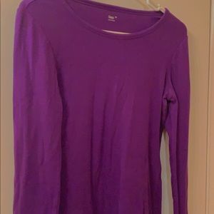 Purple Gap Long Sleeve